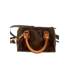 Image Sac à main LOUIS VUITTON Porté épaule Cuir grainé Marron