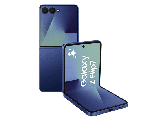 Image SAMSUNG Galaxy Z Flip7 Bleu nuit 512 Go