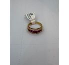 Image Bague Or jaune Rubis Diamant