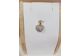 Image Pendentif Or jaune Oxydes de zirconium