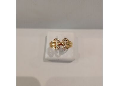 Image Bague Or jaune Diamants