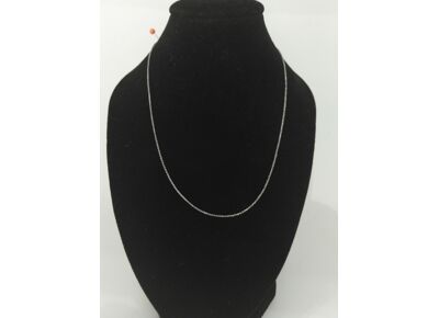 Image Collier Or blanc