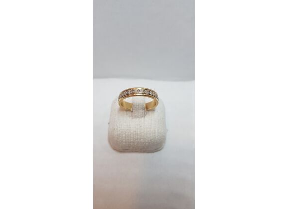 Image Bague Or jaune Or blanc