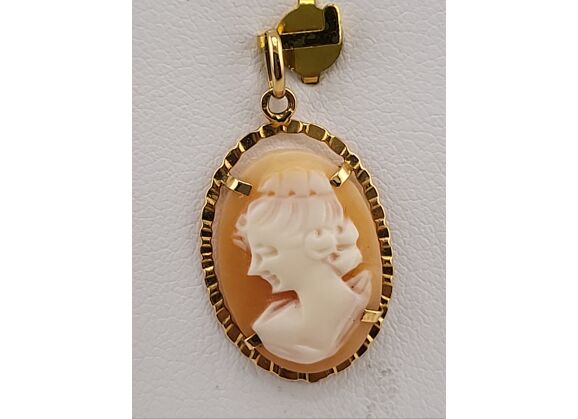 Image Pendentif Or jaune Camées
