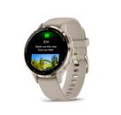 Image Montre connectée GARMIN Venu 3s Caoutchouc Ivoire 31 mm