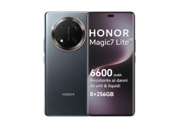Image HONOR Magic7 Lite Noir 512 Go