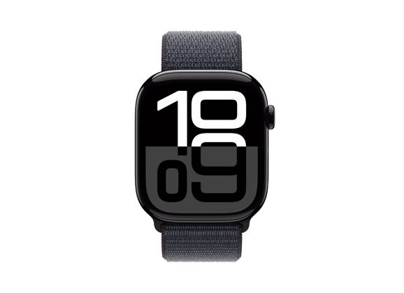 Image Montre connectée APPLE Watch Series 10 Tissu Noir 46 mm Cellular