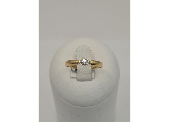 Image Bague Or jaune Diamant
