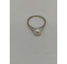 Image Bague Or gris Perle