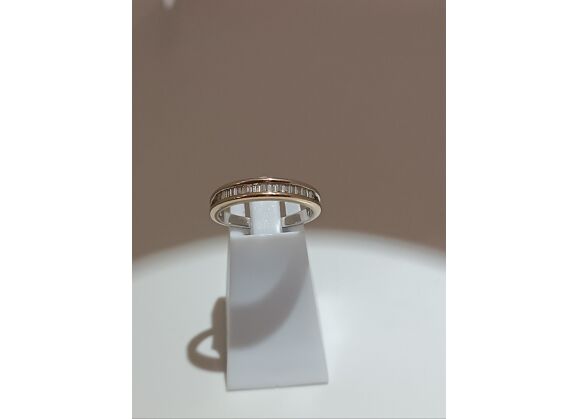 Image Bague Or jaune Diamants