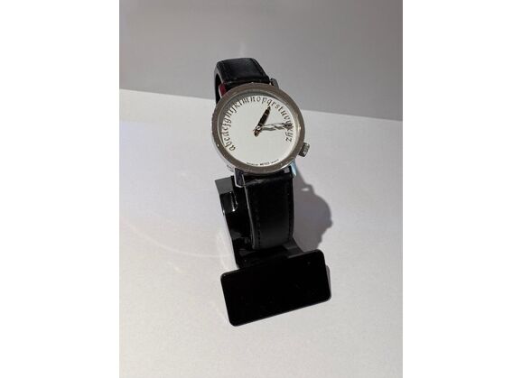 Image Montre Femme Akteo Cuir Noir 31 mm