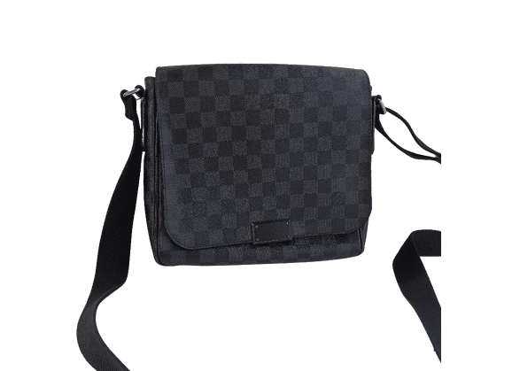 Image Sac à main LOUIS VUITTON District Messenger Porté croisé Damier noir