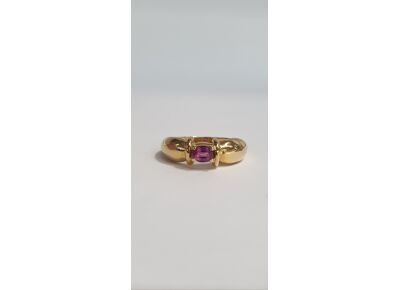 Image Bague Or jaune Rubis Sans