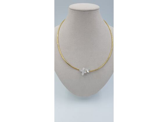 Image Collier Or jaune Diamant