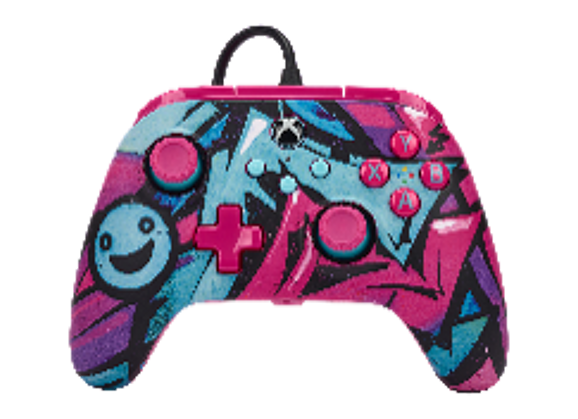 Image Acc. de jeux vidéo MICROSOFT Manette Advantage Wildstyle Filaire Bleu Xbox One