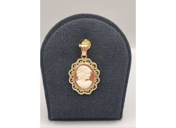 Image Pendentif Or jaune Camées