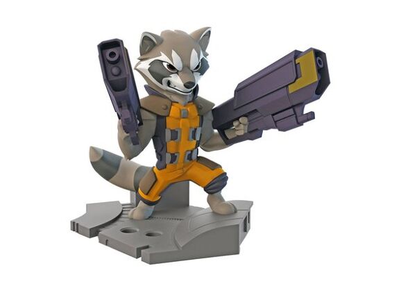 Image Figurines DISNEY INFINITY Marvel les gardiens de la galaxie - disney infinity 2.0 - figurine rocket raccoon cm