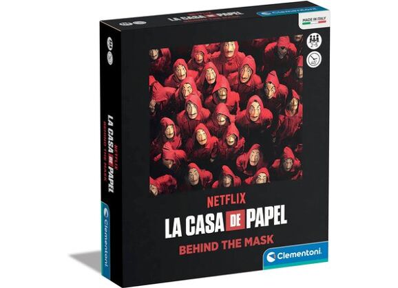 Image Jeux de société CLEMENTONI LA CASA DE PAPEL - JEU DE SOCIETE BEHIND THE MASK