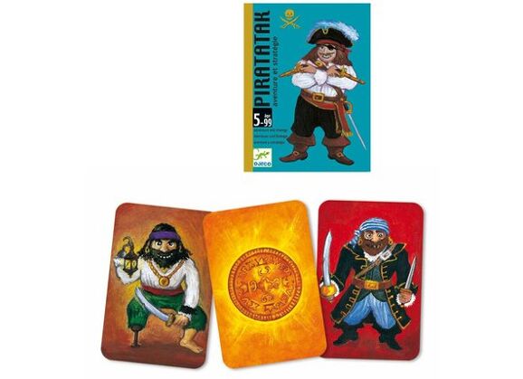 Image Jeux de société DJECO JEU DE CARTES - PIRATATAK