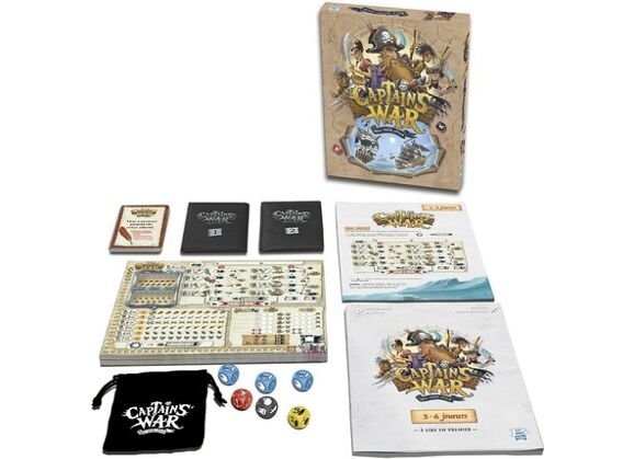 Image Jeux de société GIGAMIC CAPTAINS' WAR