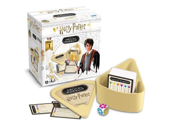 Image Jeux de société WINNING MOVES TRIVIAL PURSUIT VOYAGE HARRY POTTER VOLUME 1 - PACK BLANC