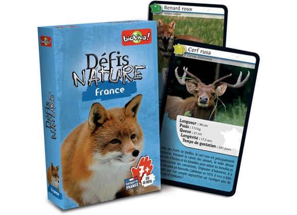 Image Jeux de société BIOVIVA DEFIS NATURE - LA FRANCE