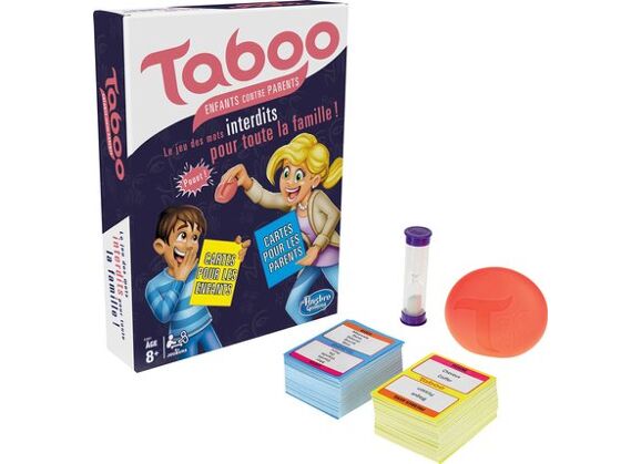 Image Jeux de société HASBRO GAMING TABOO ENFANTS CONTRE PARENTS