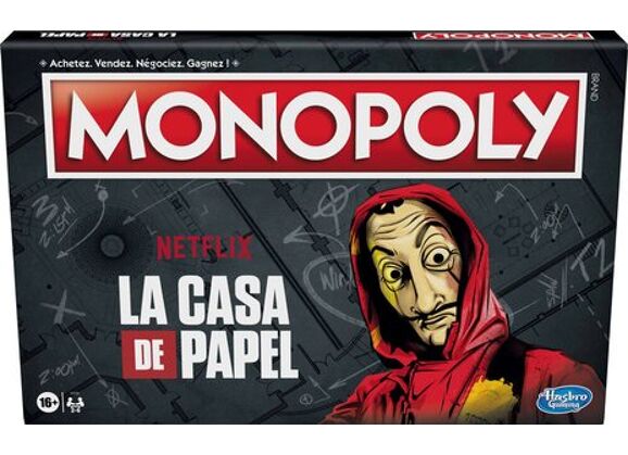 Image Jeux de société HASBRO GAMING MONOPOLY LA CASA DE PAPEL