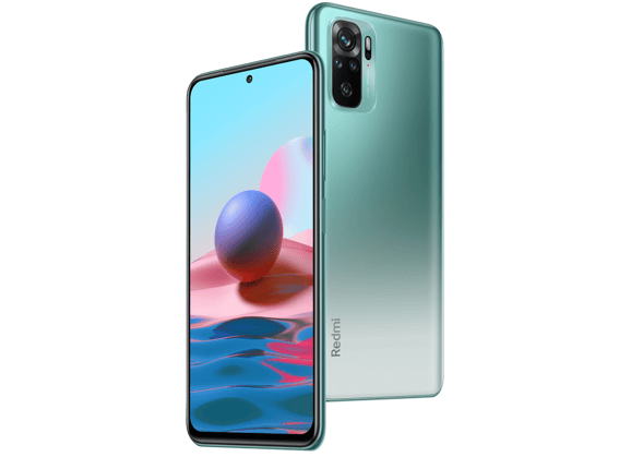 Image XIAOMI Redmi Note 10 Vert lagon 64 Go