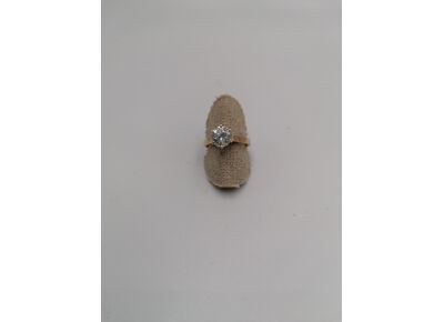 Image Bague Or jaune Oxyde de zirconium Sans