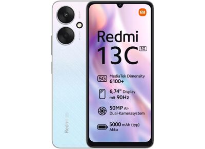 Image XIAOMI Redmi 13C 5G Starry silver 128 Go