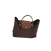 Image Sac à main LONGCHAMP Le Pliage Porté main Toile Marron