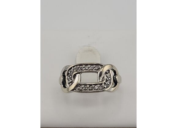Image Bague Or blanc