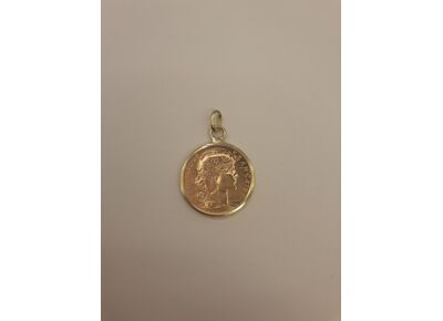 Image Pendentif Or jaune