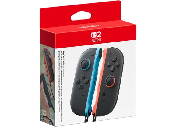 Image Acc. de jeux vidéo Manette Joy-Con Sans fil Noir Switch 2