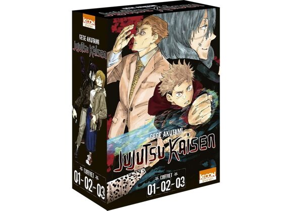 Image Jujutsu Kaisen : coffret Tomes 1 à 3