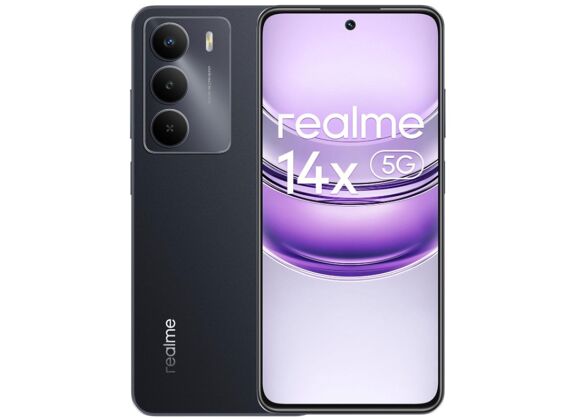 Image REALME 14x 5G Noir carbone 128 Go