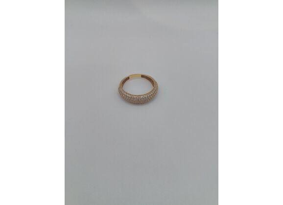 Image Bague Or jaune Diamant Diamant