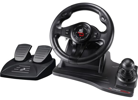 Image Acc. de jeux vidéo Volant + pédalier GS 550 Filaire Noir Xbox One