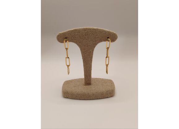 Image Boucles d'oreilles Or jaune