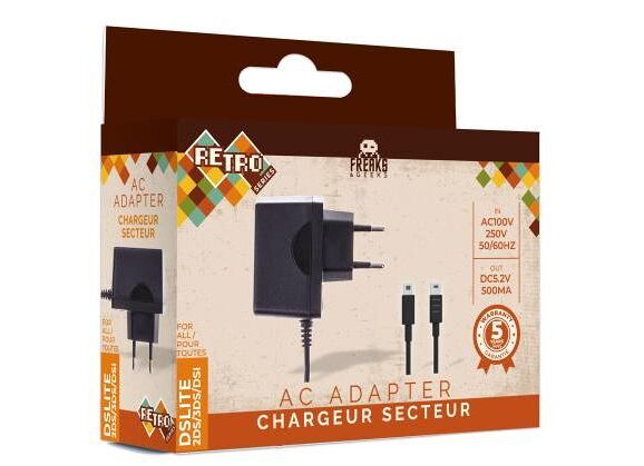 Image Acc. de jeux vidéo FREAKS AND GEEKS Chargeur Filaire Noir DS