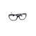 Image Lunettes de soleil Jennifer TF8 B5 Plastique Gris 55 mm
