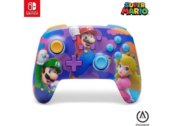 Image Acc. de jeux vidéo POWER A Manette Sans fil Bleu Switch