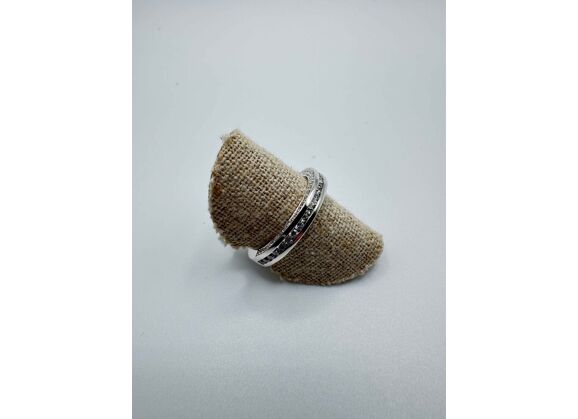 Image Bague Or blanc Diamants
