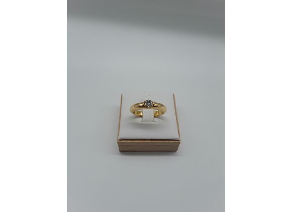 Image Bague Or jaune Diamant Sans
