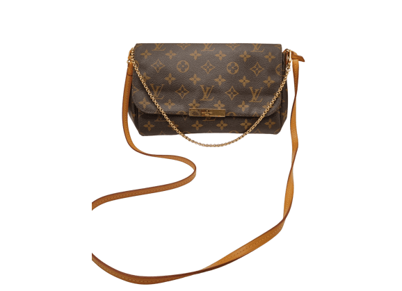 Image Sac à main LOUIS VUITTON Porté croisé Toile enduite Monogramme