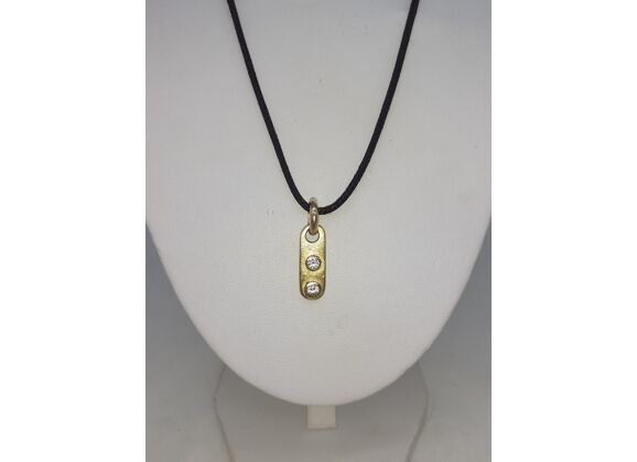 Image Pendentif Or jaune Diamant Diamant