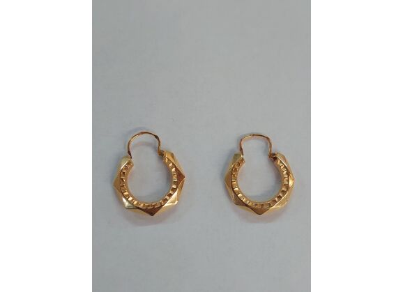Image Boucles d'oreilles Or jaune