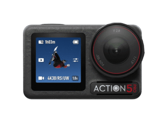 Image Caméra de sport DJI Osmo Action 5 Pro Noir