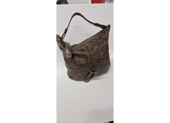 Image Sac à main GERARD DAREL Midnght Porté épaule Cuir Marron
